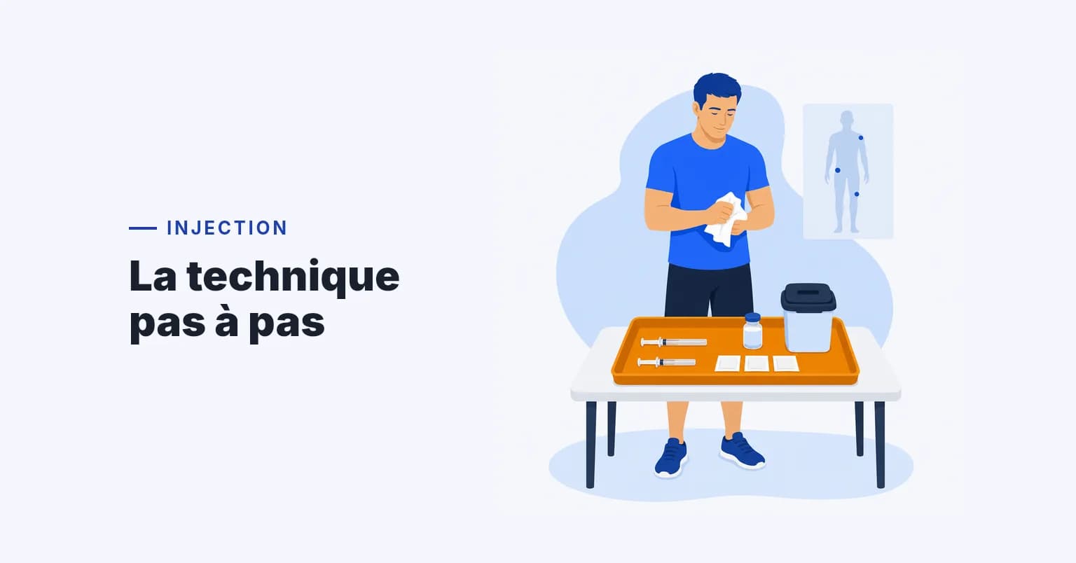 Comment s'injecter des stéroïdes — guide technique