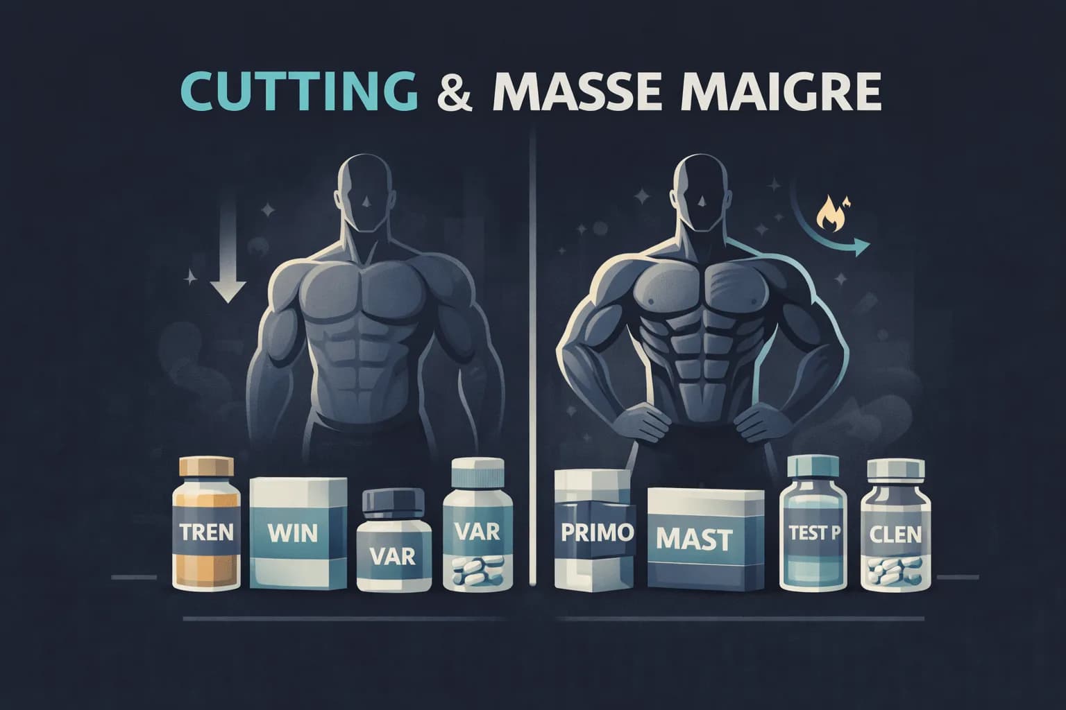 Les Meilleurs Stéroïdes pour Perte de Graisse : Agents de Cutting qui Préservent la Masse Musculaire