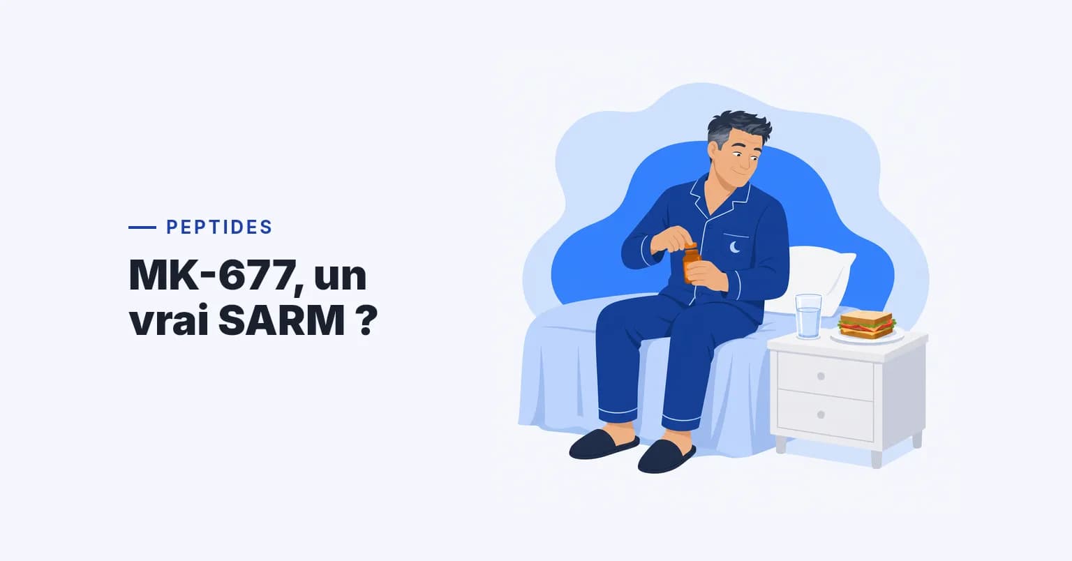 MK-677 (Ibutamoren) : sécrétagogue oral de GH — pas un SARM