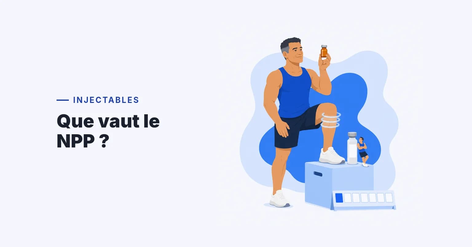 NPP pour le culturisme gain musculaire, soulagement articulaire et combinaisons