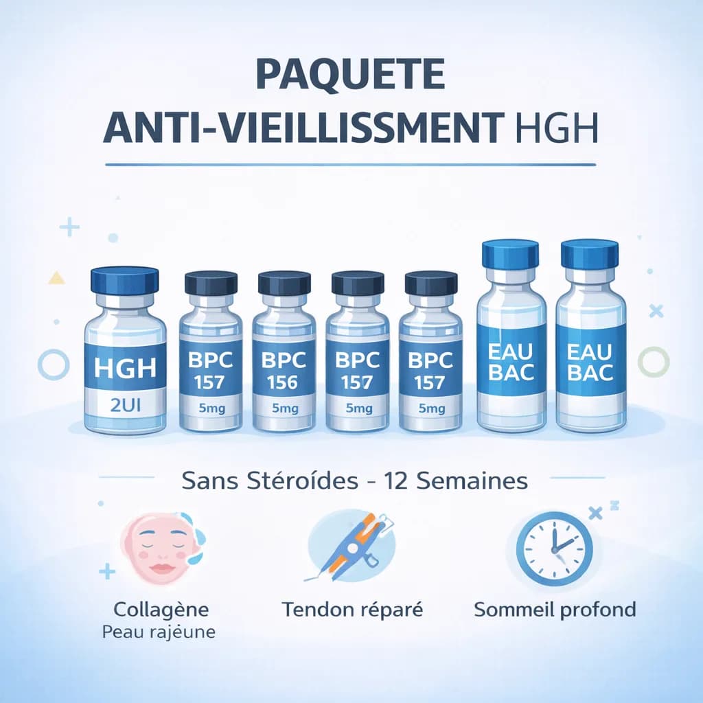 Paquet Anti-Vieillissement HGH