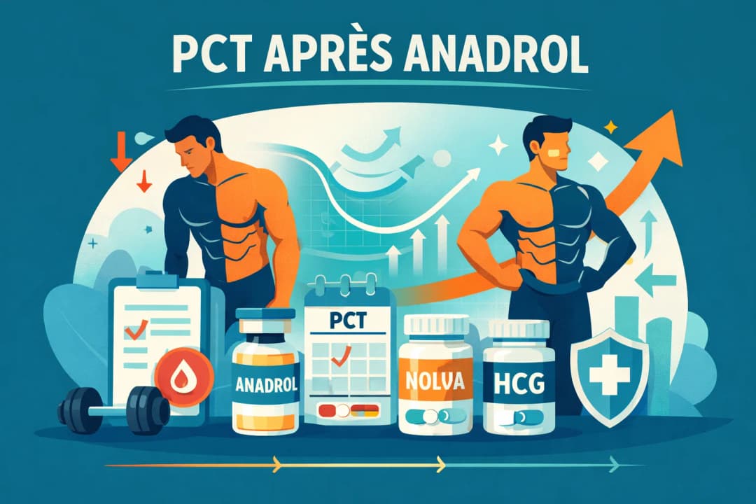 Que Faire Après l’Anadrol : Timing du PCT, Dosages et Analyses Sanguines