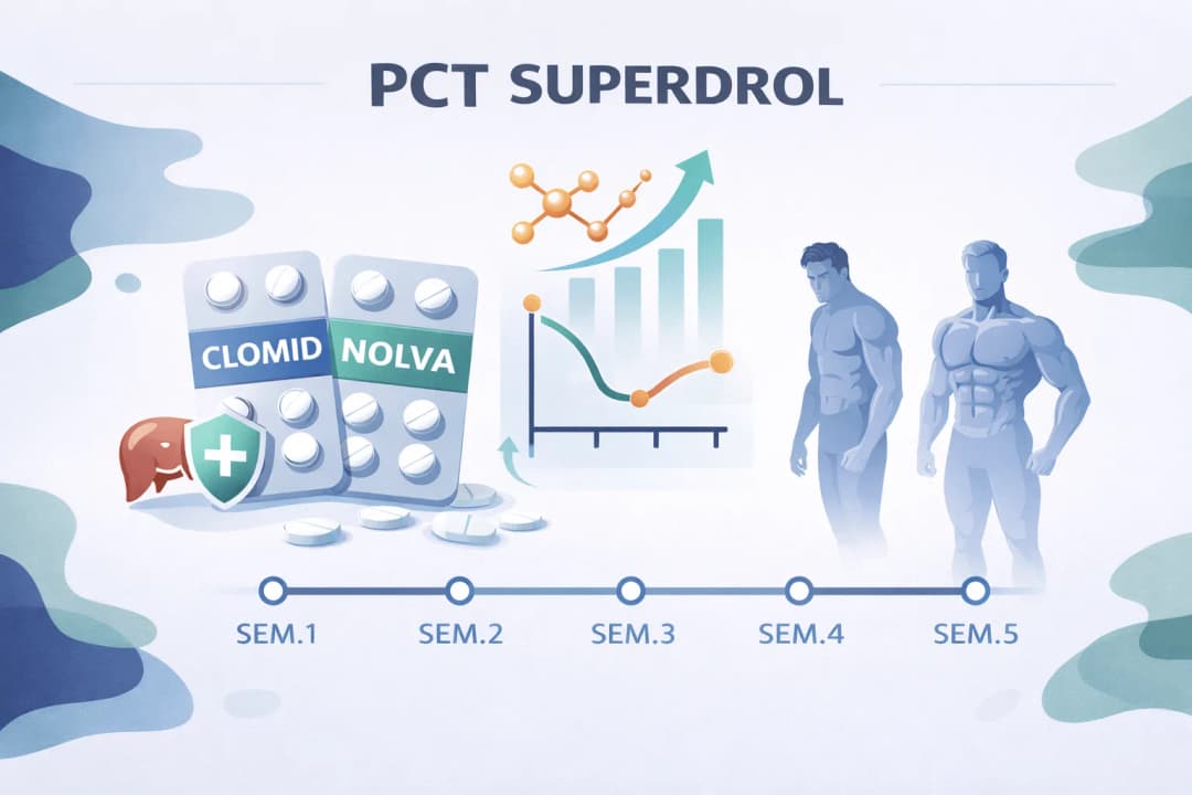 PCT Superdrol : Clomid, Nolvadex et Protocole de Soutien Hépatique