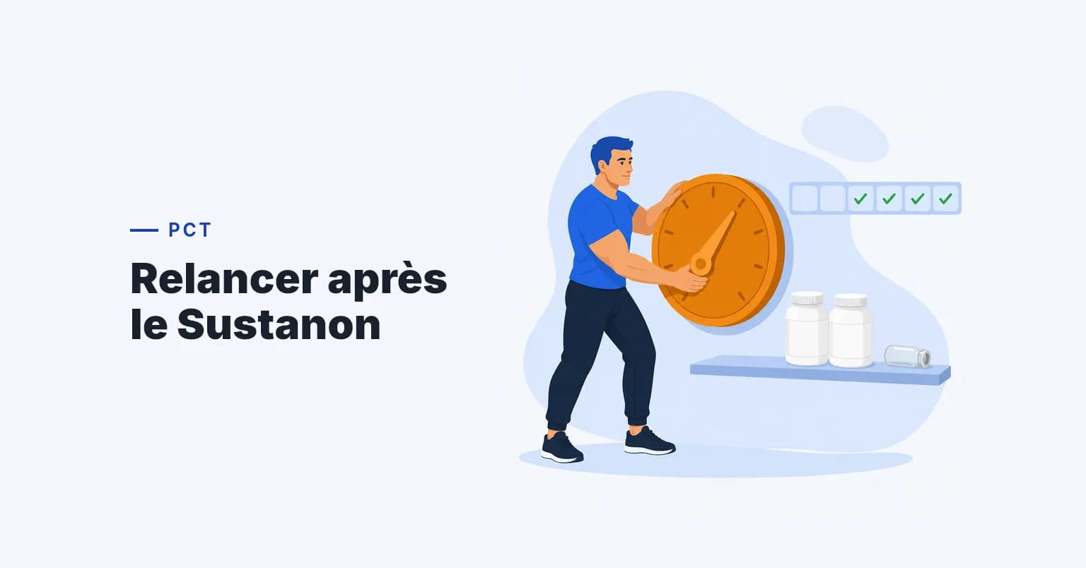 Sustanon PCT : Guide de récupération hormonale et prévention de l’effondrement