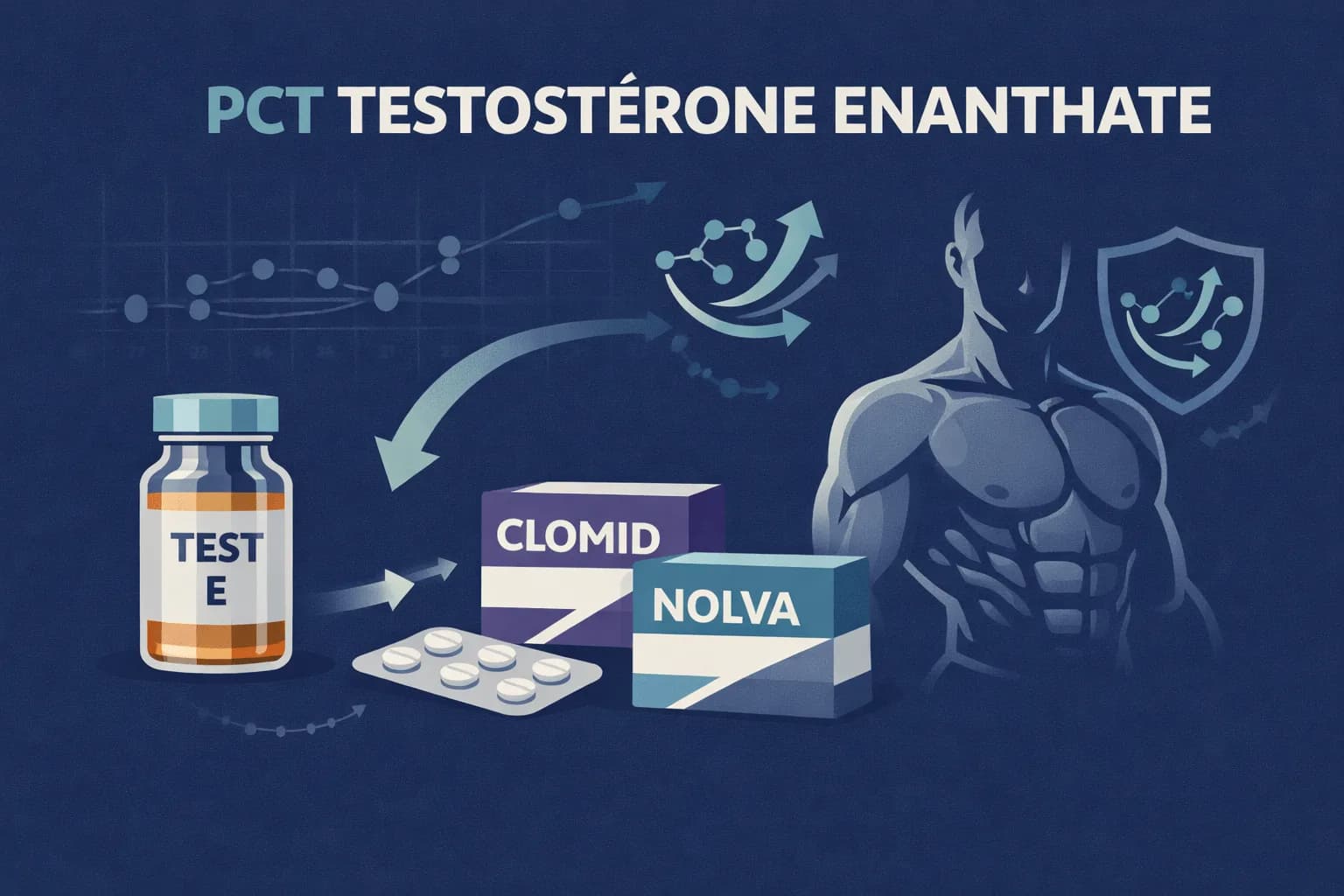 Testostérone Enanthate : Sortie et PCT Correcte