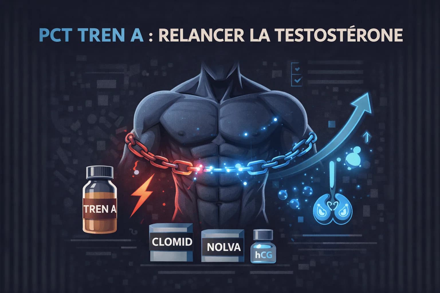 PCT Trenbolone Acétate : Comment Restaurer Rapidement la Testostérone Après un Cycle