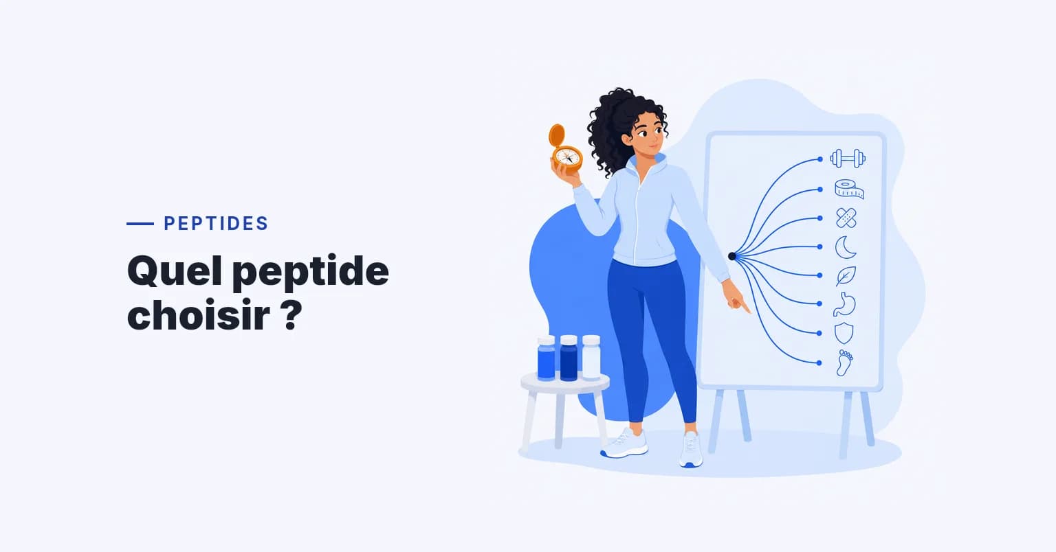 Quel peptide pour quel objectif : guide de routage complet
