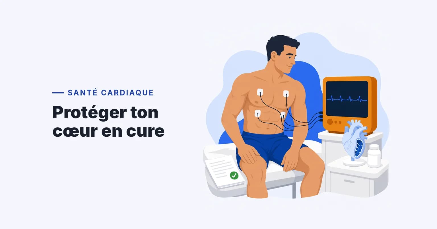 Protection cardiovasculaire pendant une cure : ce que la littérature clinique impose