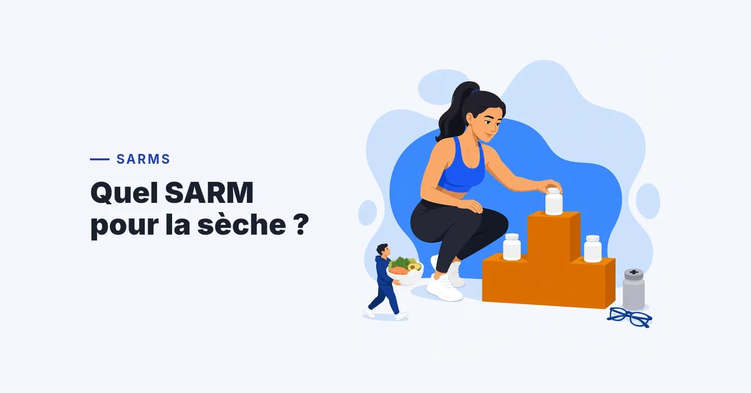 Meilleurs SARMs pour la sèche : le classement honnête