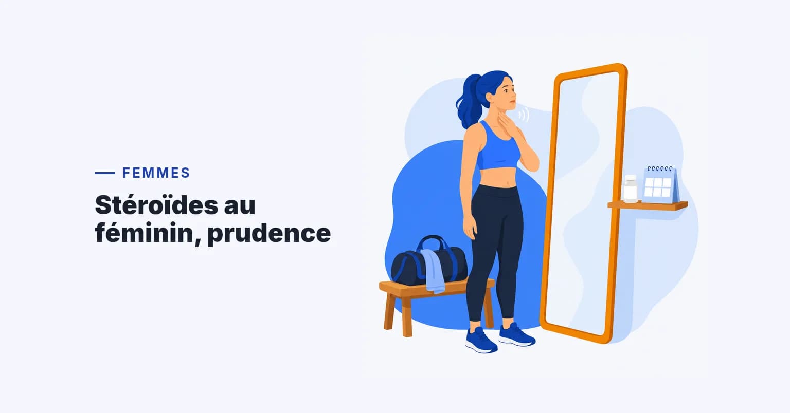 Stéroïdes pour femmes — guide & virilisation