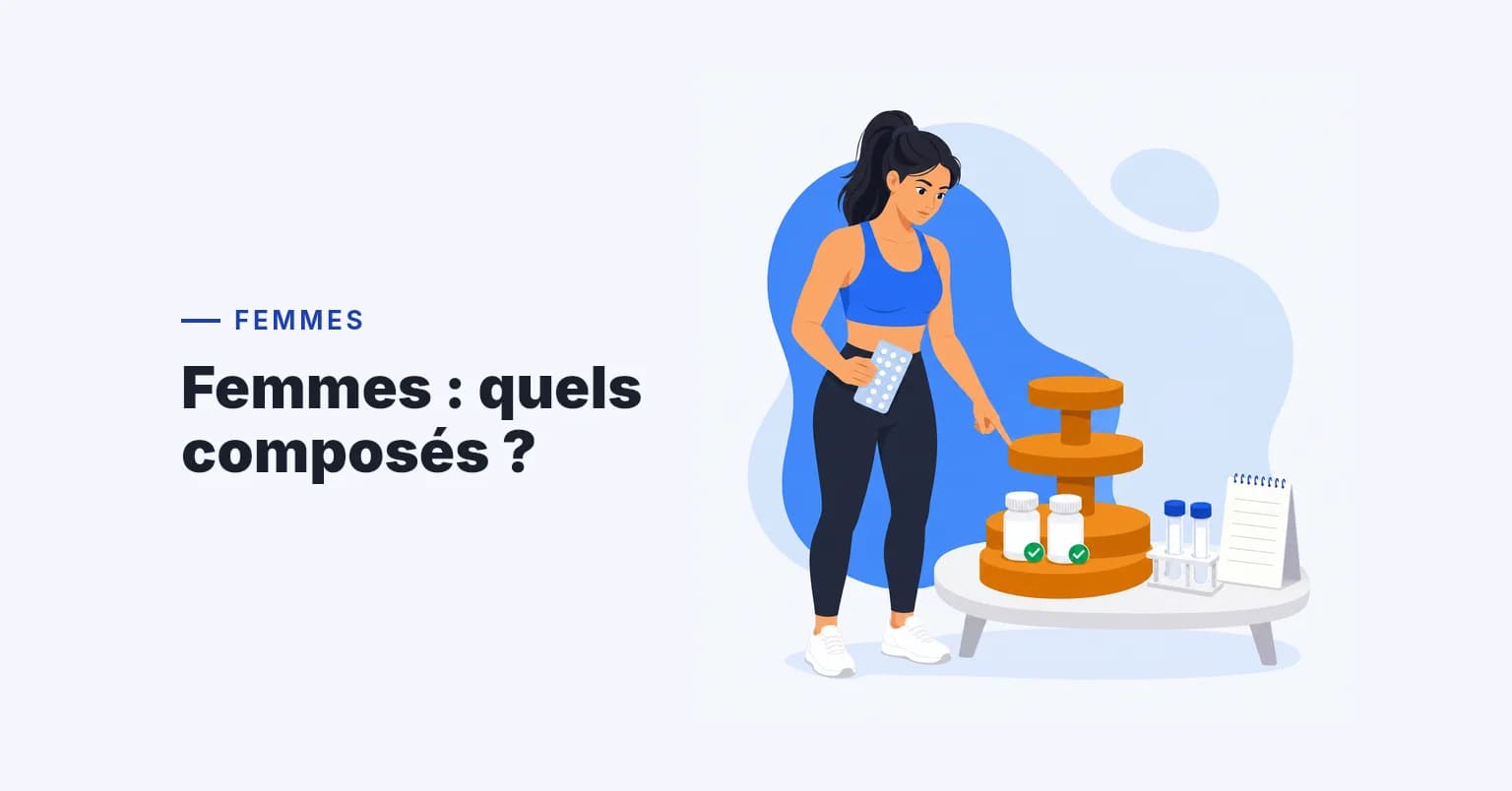 Stéroïdes pour femmes : guide complet, virilisation, protocoles, alternatives