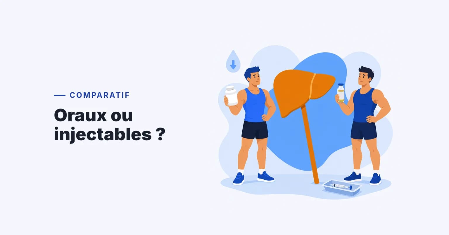 Stéroïdes oraux ou injectables — que choisir