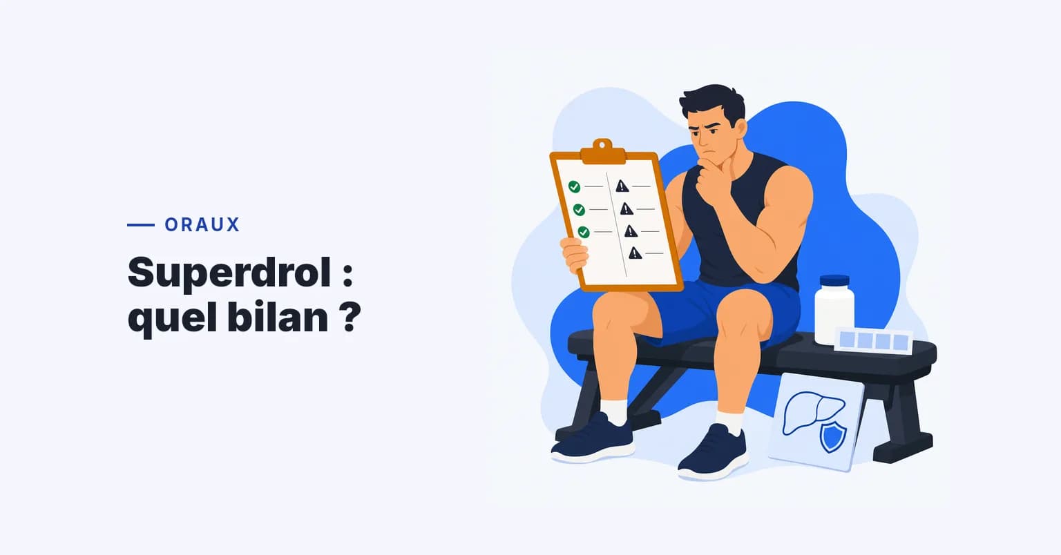 Superdrol et Gains Musculaires : Avantages, Résultats et Risques à Connaître