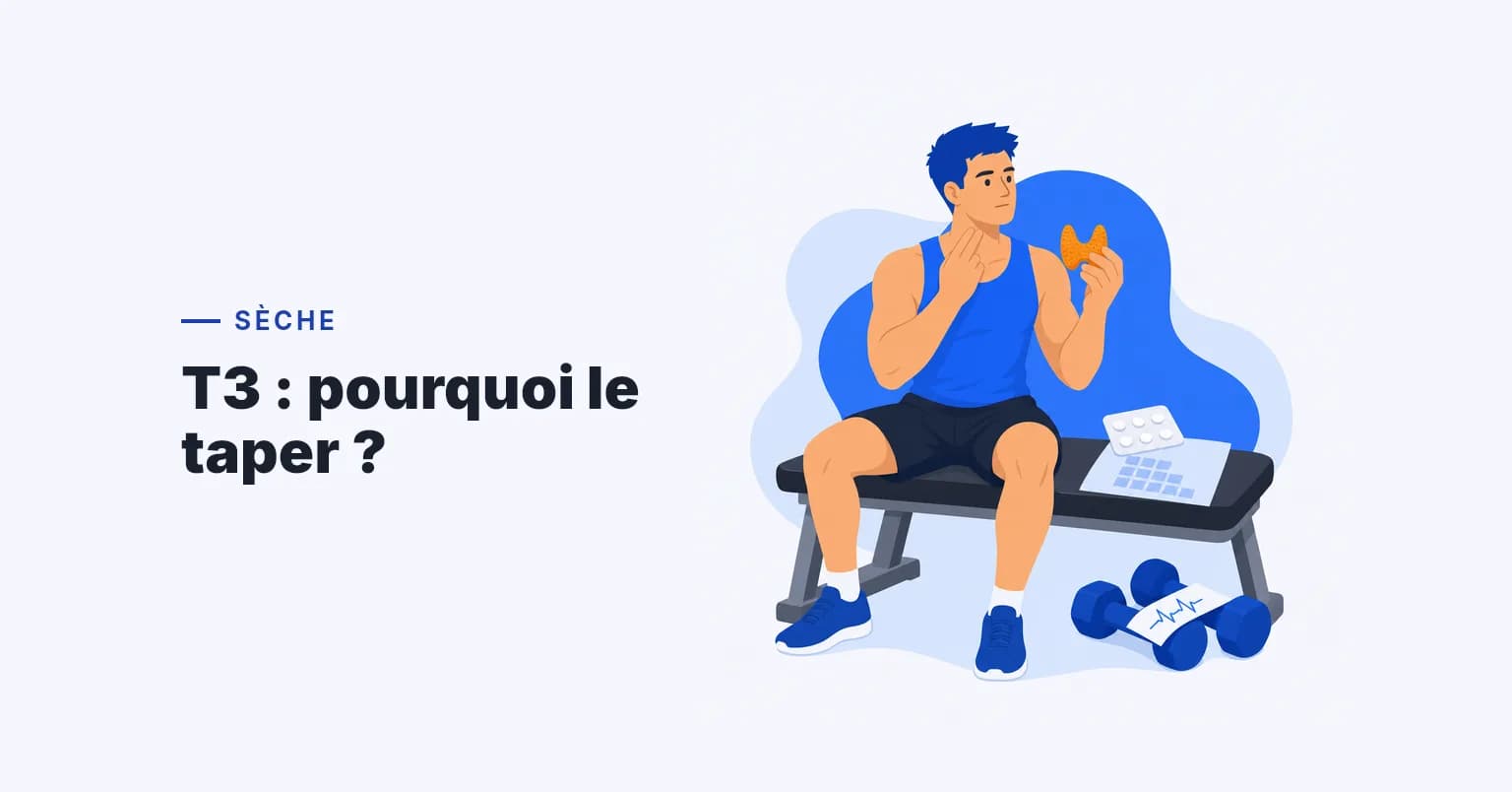 T3 (Cytomel) pour la perte de graisse : protocole complet, taper, suppression thyroïdienne