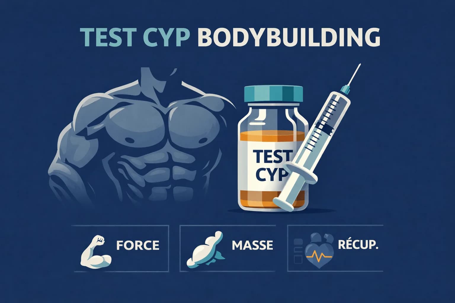 Testostérone Cypionate Bodybuilding : Effets et Bénéfices