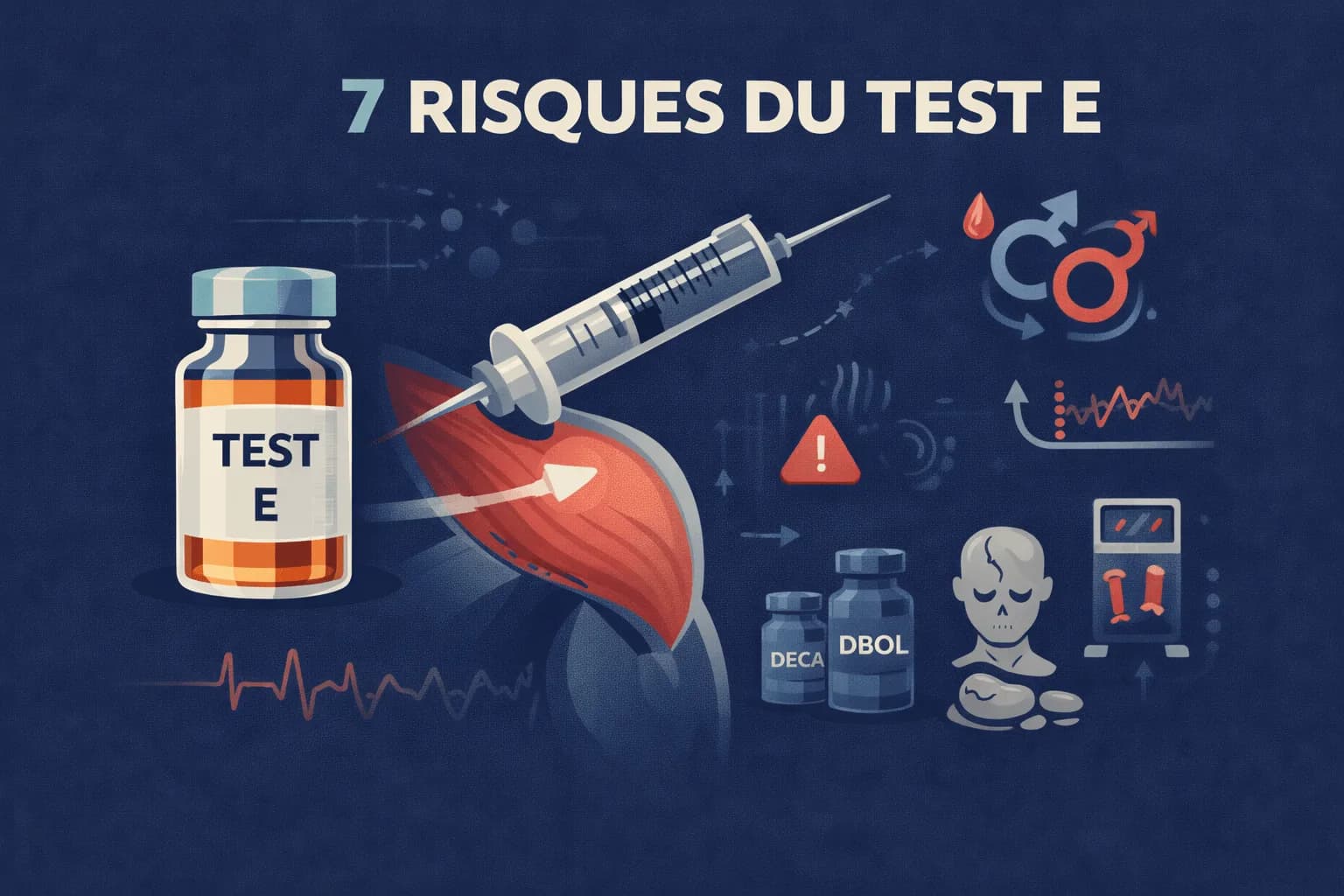 Testostérone Enanthate : 7 Risques à Connaître