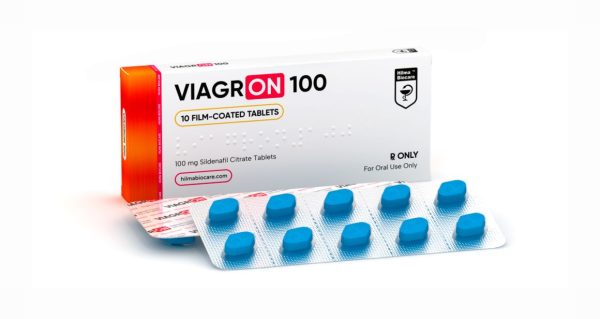 Boîte de 10 comprimés de Viagron 100 (Citrate de Sildénafil) à 100mg/comprimé de Hilma Biocare