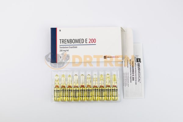 Trenbomed E 200 (Enanthate de trenbolone) 10ML [100MG/ML] Deus Medical, stéroïde injectable pour augmenter la masse musculaire