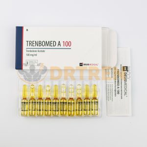 Trenbomed A 100 (Acétate de Trenbolone) de Deus Medical, 10ML [100MG/ML], stéroïde puissant utilisé pour la prise de masse musculaire et la force