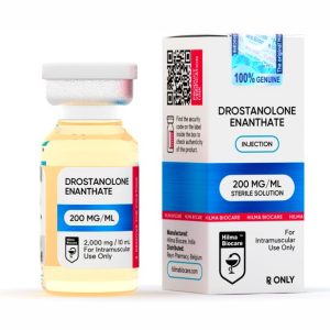 Flacon de 10 ml de Drostanolone Enanthate (200 mg/ml) de Hilma Biocare