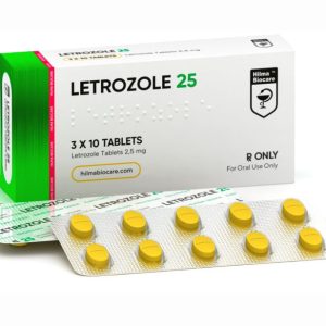Boîte de 30 comprimés de Letrozol 2,5mg par Hilma Biocare.