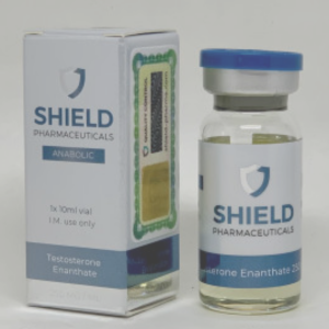 Enanthate de Testostérone 250mg/ml 10ml vial Shield Pharma