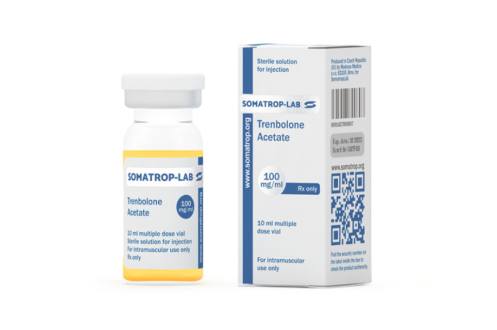 Flacon d'acétate de trenbolone de Somatrop-Lab à 100 mg/ml