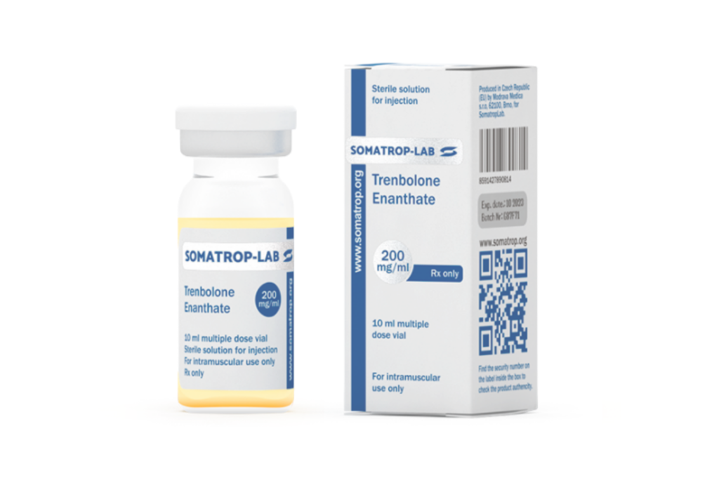 Flacon d'enanthate de trenbolone de Somatrop-Lab à 200 mg/ml