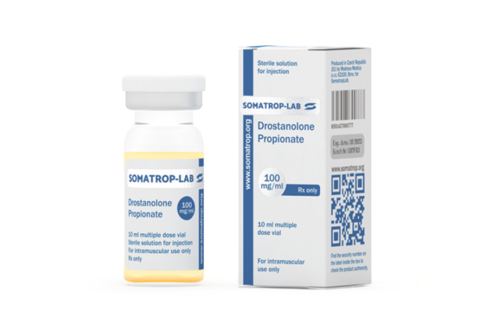 Flacon de propionate de drostanolone de Somatrop-Lab à 100 mg/ml