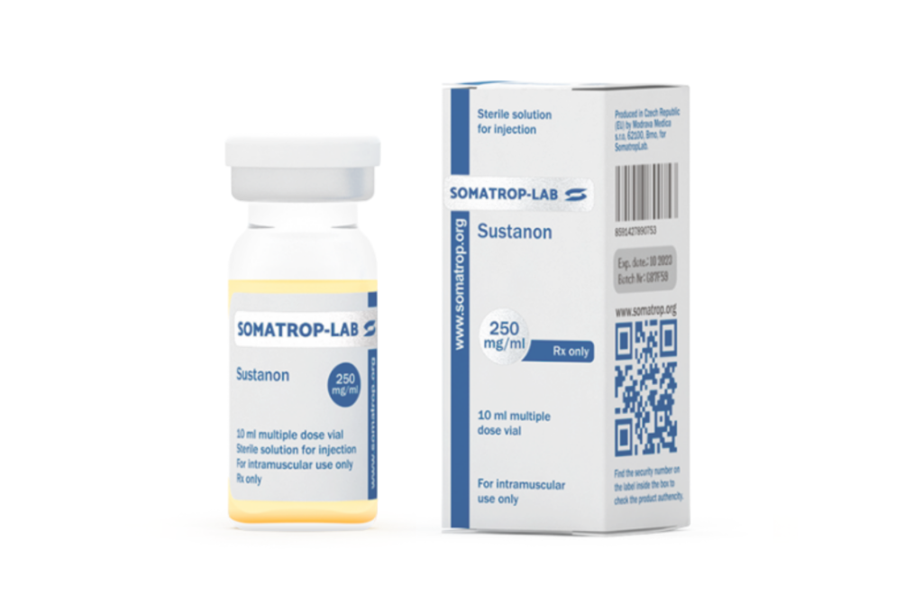 Flacon de 250 mg/ml de Sustanon de Somatrop-Lab