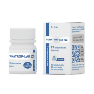 T3 (Liothyronine sodique) Somatrop-Lab [25 mcg/comprimé]