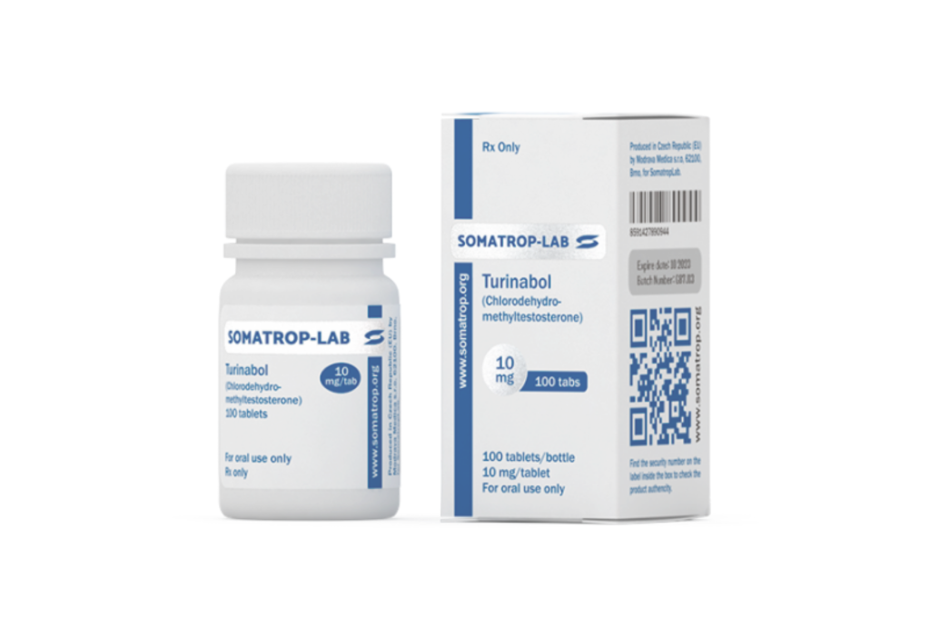 Comprimé de 10 mg de Turinabol de Somatrop-Lab