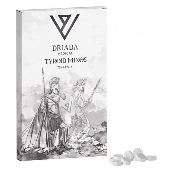 Tyroid Mixos 10 mg + 62,5 mg (T3+T4) de Driada Medical