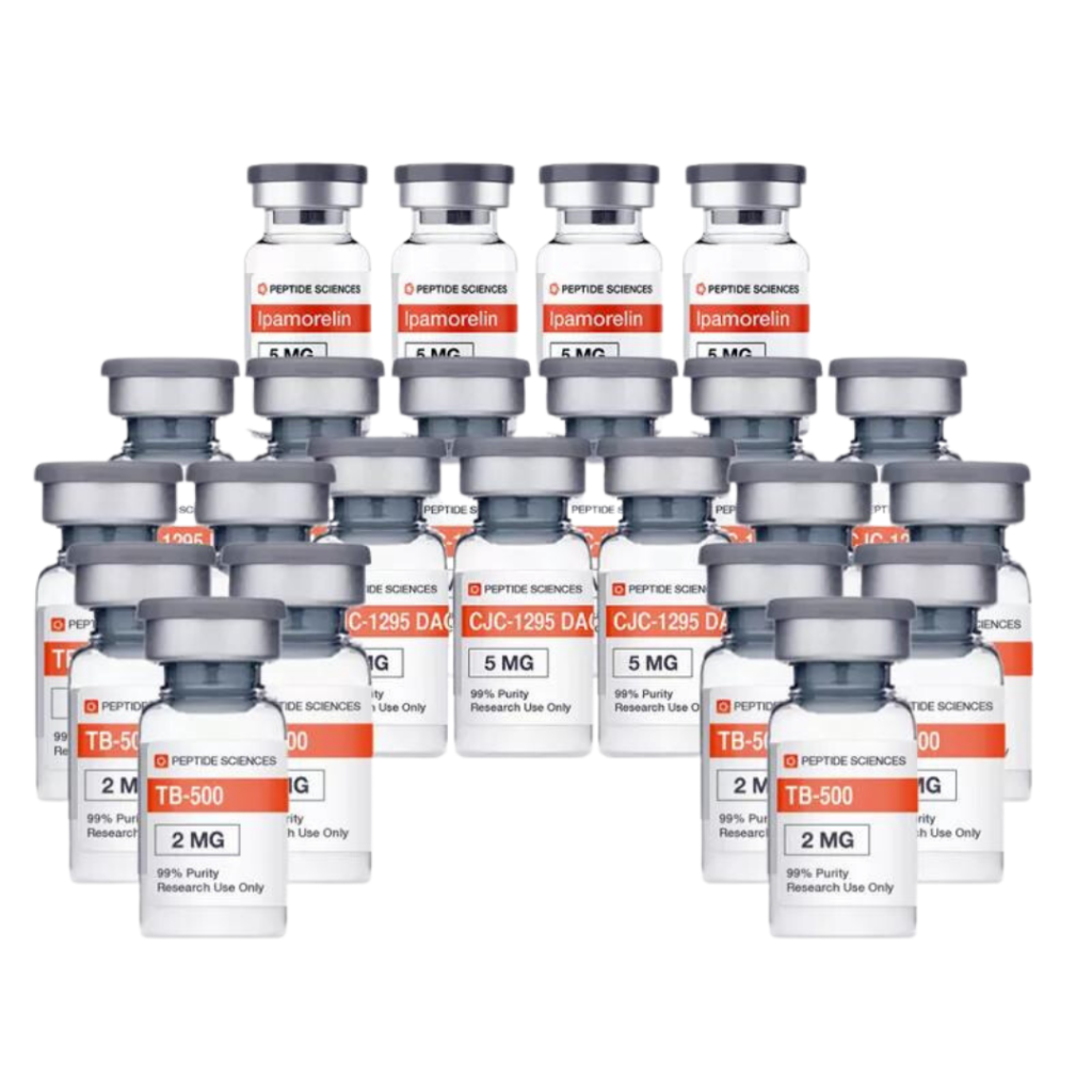 Programme de peptides par traitement comprenant TB-500, CJC-1295 et ipamoréline