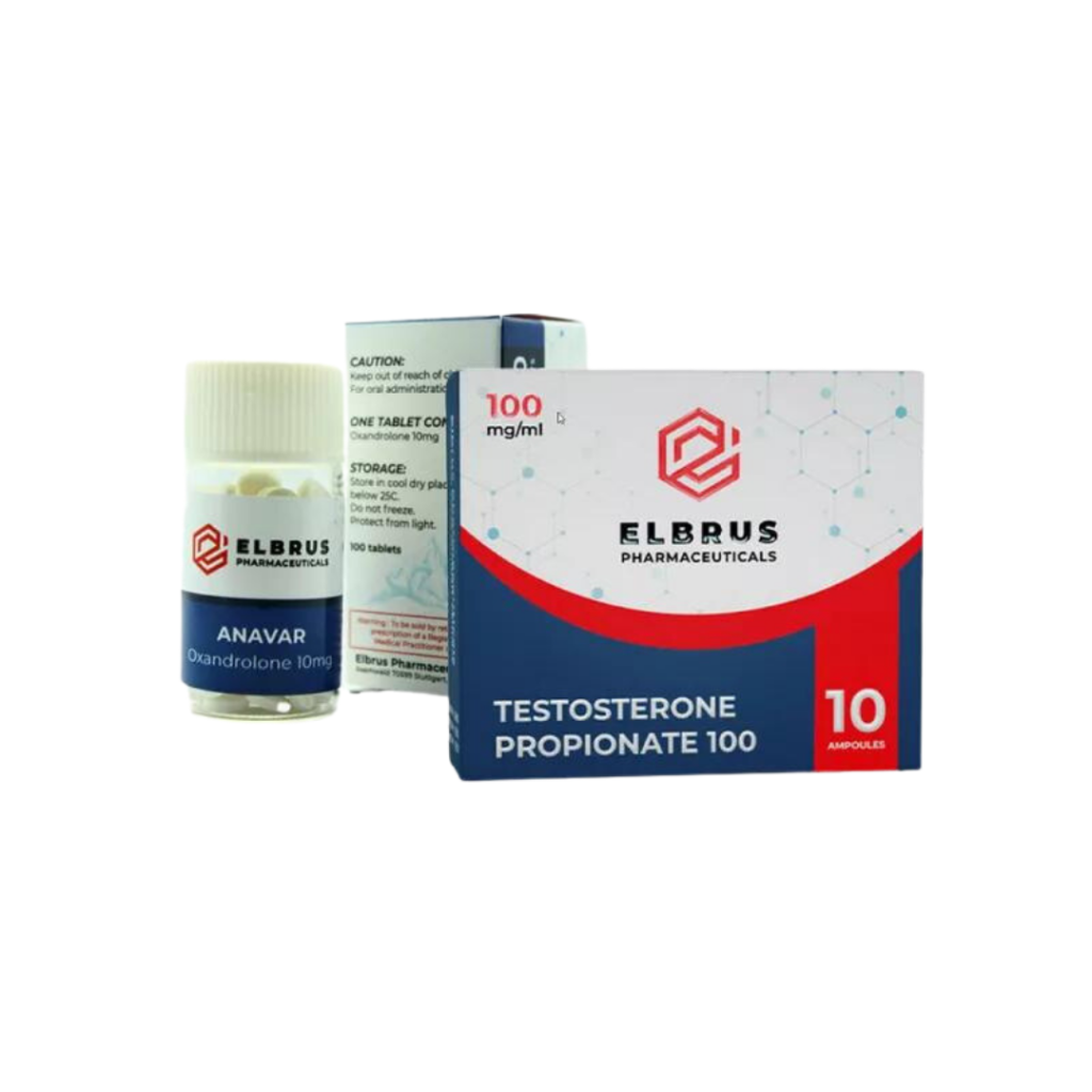 Programme pour femmes pour la prise de masse comprenant de l'oxandrolone et du propionate de testostérone