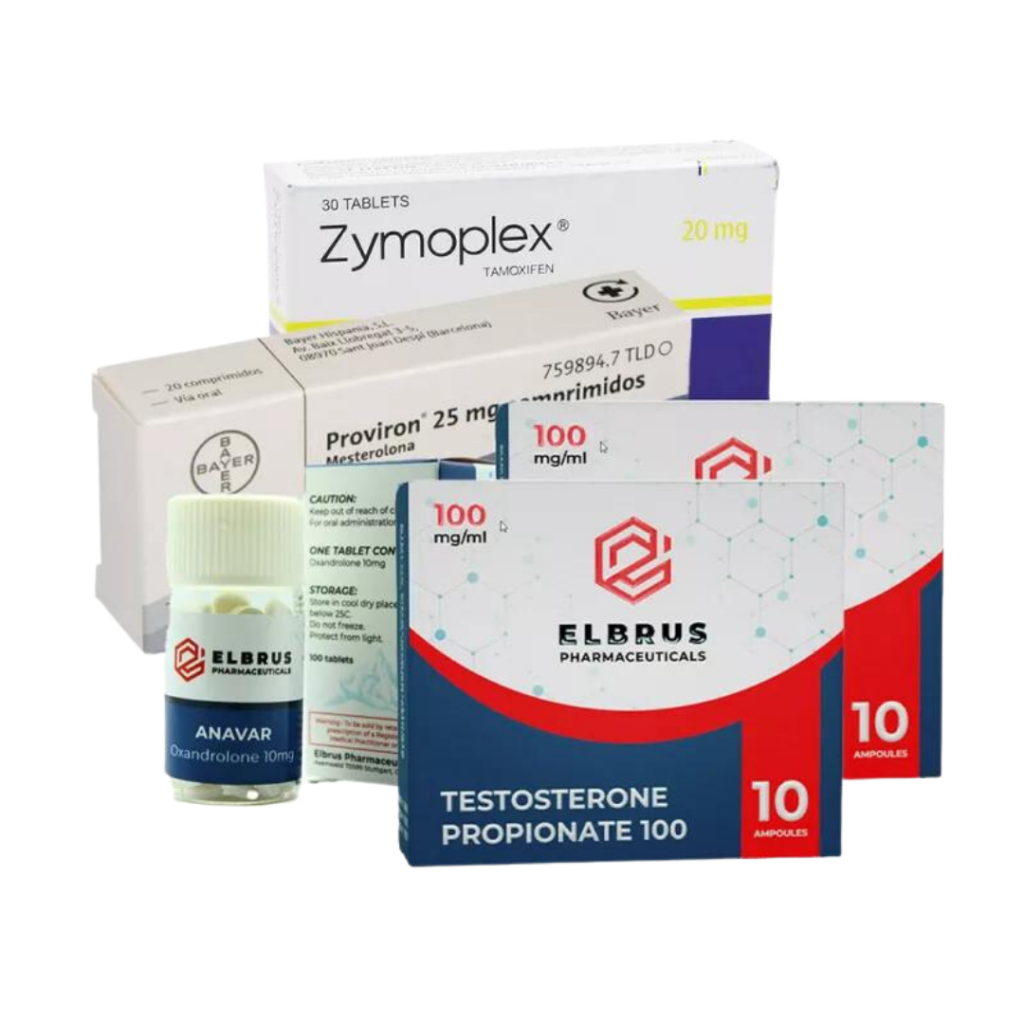 Programme de force pour débutants comprenant propionate de testostérone, oxandrolone et mestérolone
