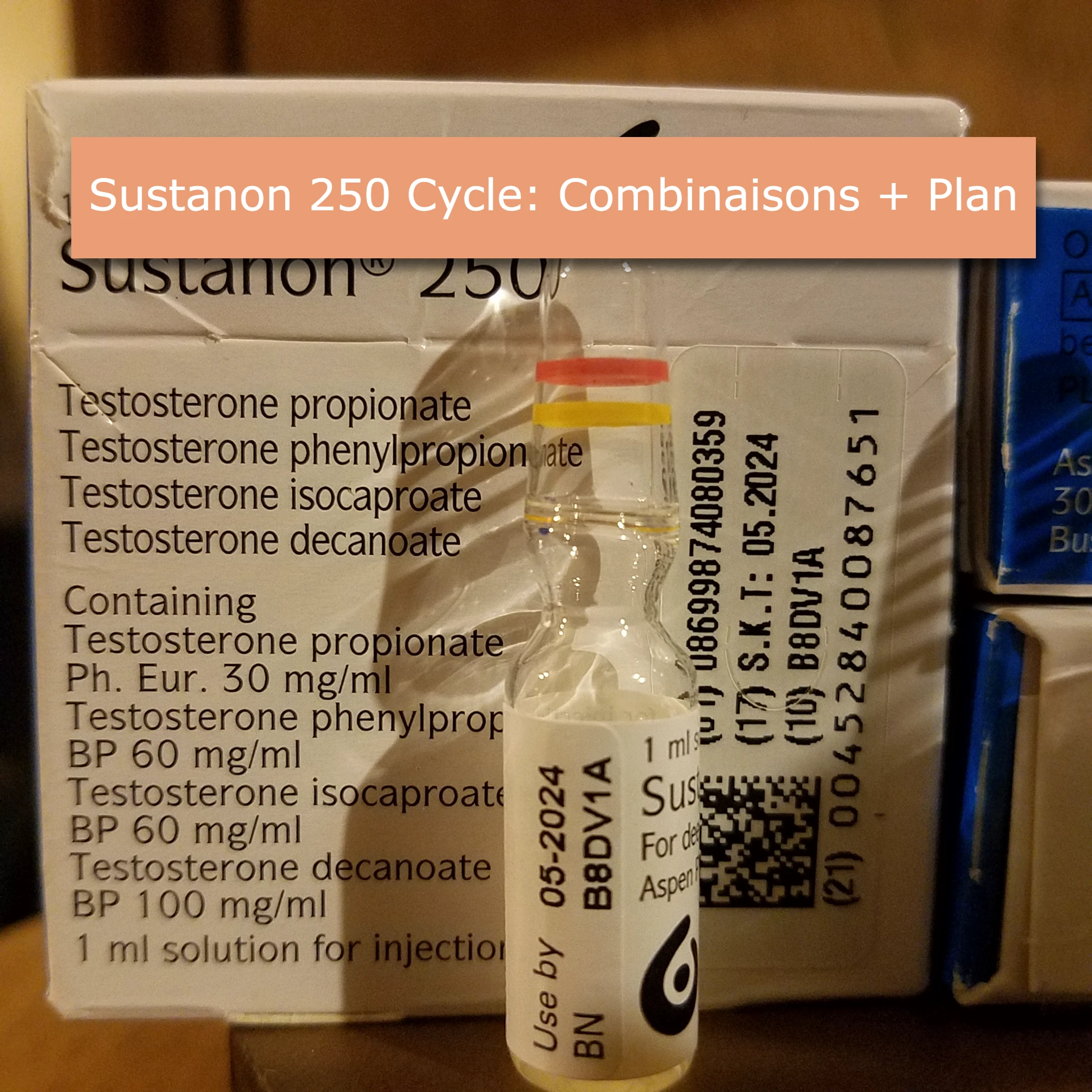 Sustanon Cure, Sustanon Cycle Plan