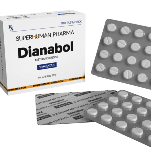 Dianabol 10 mg [100 comprimés] SuperHuman Pharma : Augmente la masse musculaire et la force