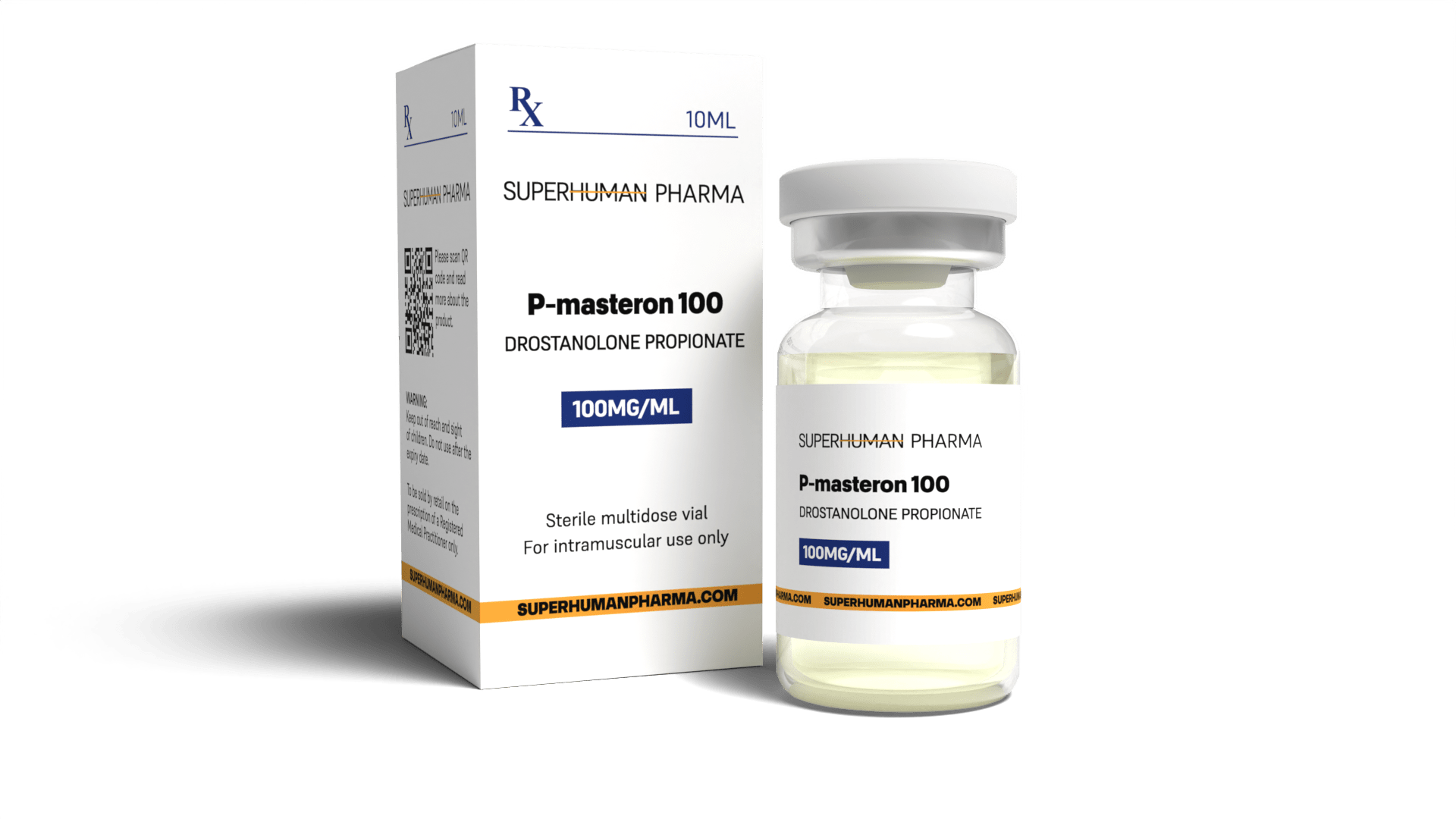 Masteron Propionate 10 ml [100mg/ml] SuperHuman Pharma : Améliore la croissance musculaire et la force