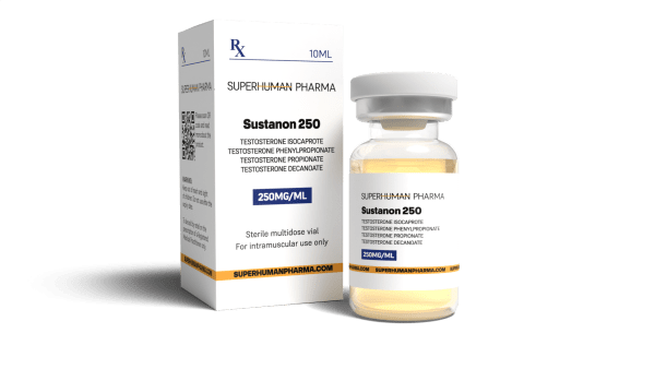 Sustanon 10 ml [250mg/ml] SuperHuman Pharma : Accroît la masse musculaire et la force