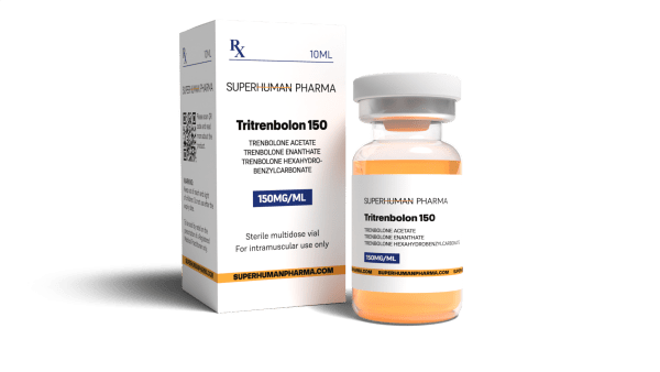 Tritrénbolone 10 ml [150mg/ml] SuperHuman Pharma : Stimule la croissance musculaire et la force