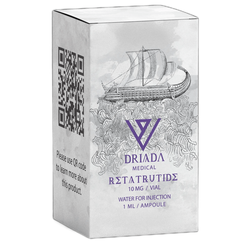 Boîte de Retatrutide 10mg de Driada Medical