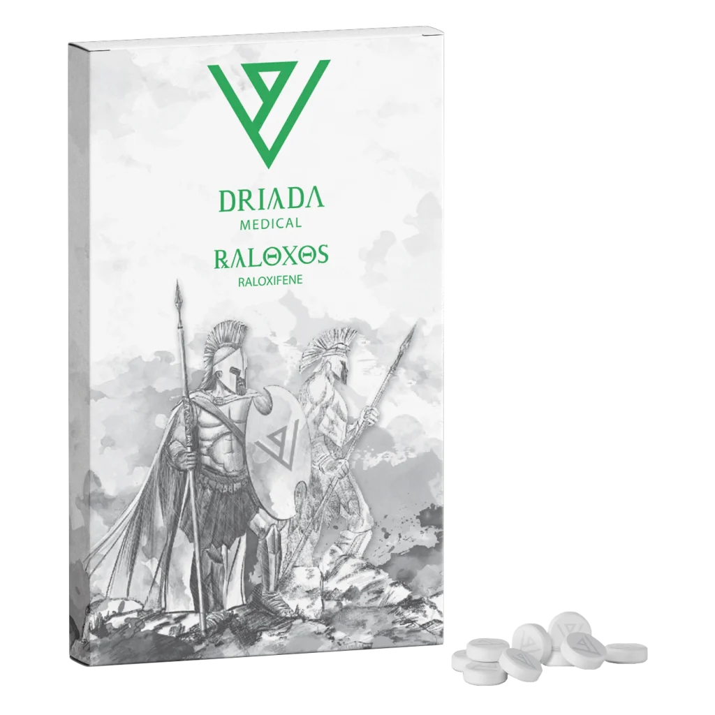 Raloxos 30 mg de raloxifène | Driada Medical Protection gynécomastie